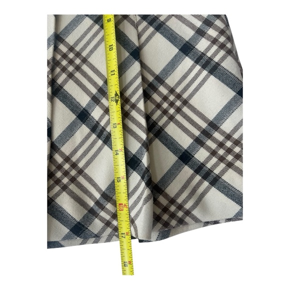 The Limited Black and White Cream Mini A-Line Pleated Skirt Size 2 - Picture 11 of 15